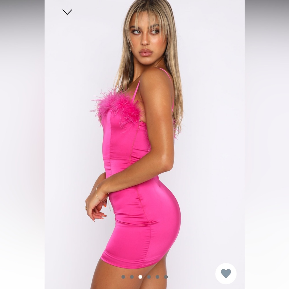 White Fox Start of Something Mini Dress - Picture 3 of 8